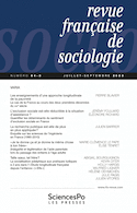Revue française de sociologie 64-3